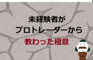 未経験者がプロトレーダーから教わった極意【タートル流投資の魔術】